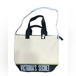Victoria's Secret "2-in-1" Canvas Tote & Thermo-Cooler Bag / Brand New with Tag